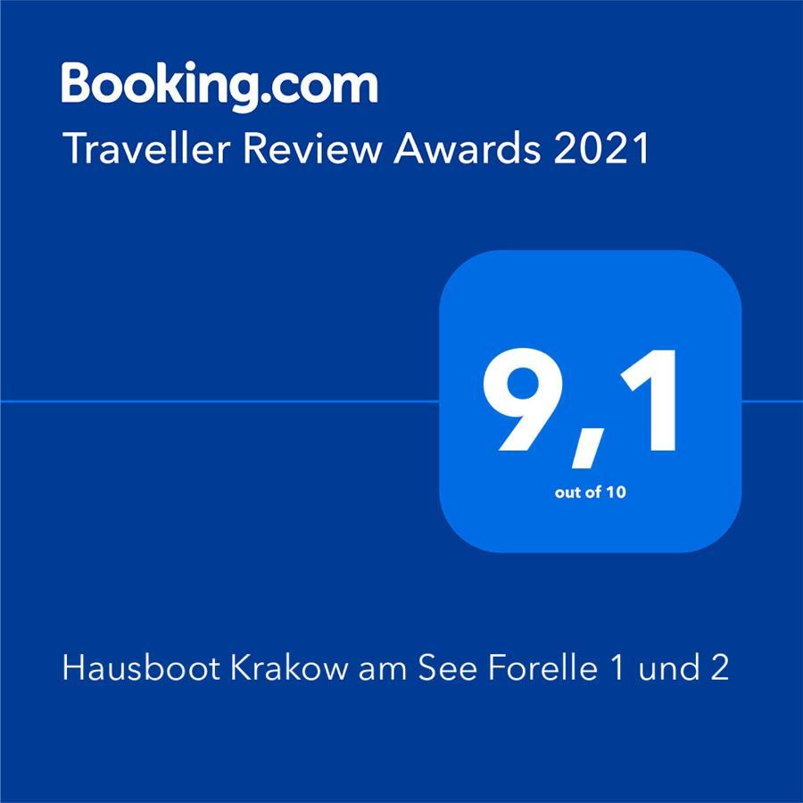 Hausboot Krakow Am Forelle 1 Und 2 Botel Krakow am See